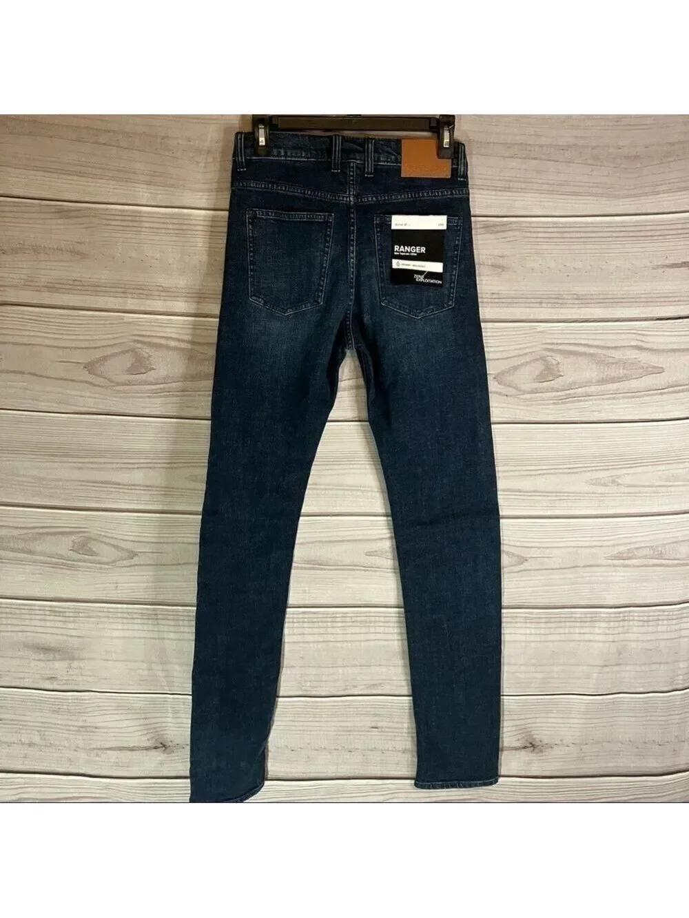 OUTLAND Denim Ranger Slim Tapered Jeans In Bondi Blue